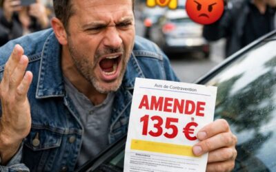 Amende injuste de 135 euros qui provoque la colère des internautes