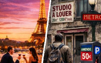 Contraste entre le mythe de Paris pas cher et la réalité du coût de la vie dans la capitale